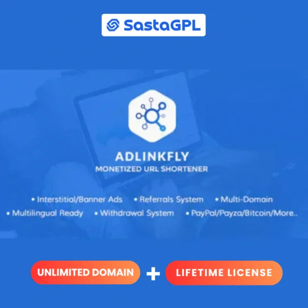 AdLinkFly - Monetized URL Shortener