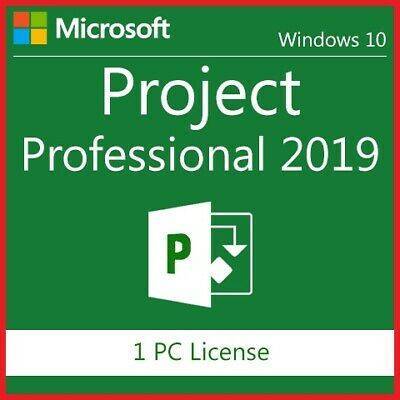 Key Microsoft Project 2019